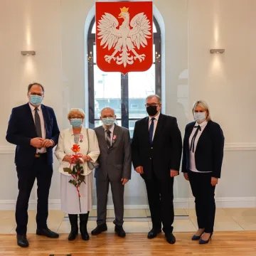 Złoci małżonkowie otrzymali medale