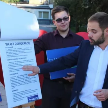 Dawid Wawryka przedstawia program wyborczy