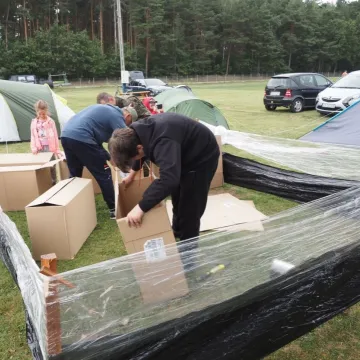 Warsztaty fotograficzne pod namiotem