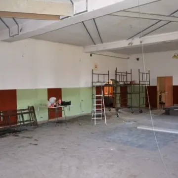 Remiza strażacka na Bogwidzowach w remoncie