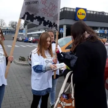 Happening antysmogowy uczniów ZSP1 w Radomsku