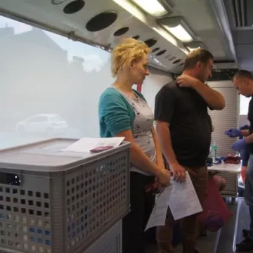 Policjanci z Radomska oddali 7 litrów krwi