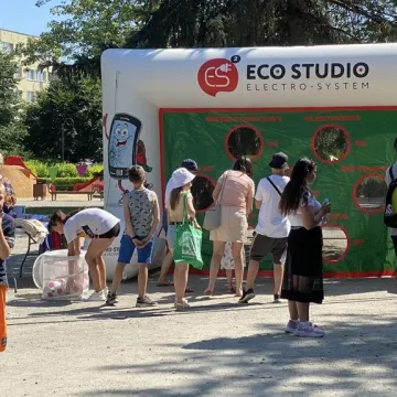 Ekologiczny piknik PGK w Parku Świętojańskim w Radomsku