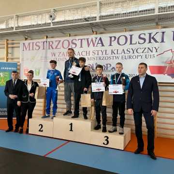 Szymon Młynarczyk z UKS „Zapaśnik” z brązowym medalem Mistrzostw Polski