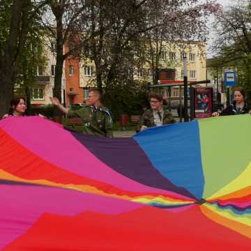 Harcerze z Radomska zorganizowali Dzień Flagi RP