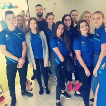 Fizjoterapeuci z „Mechanika” na praktykach 