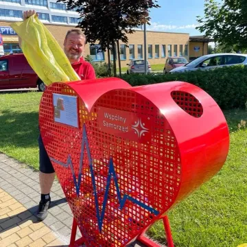 Na terenie szpitala w Radomsku jest drugie serce