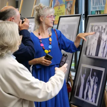 Wystawa fotografii i grafiki w MDK: historia „Terpsychory”