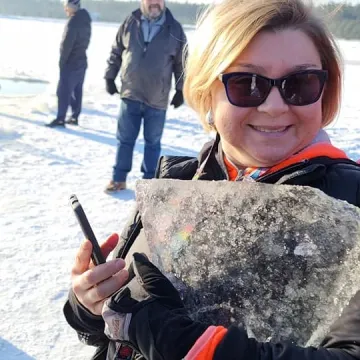 Walentynkowe morsowanie w Zakrzówku Szlacheckim