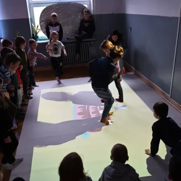 Przedszkolaki w Reymontówce na Bugaju w Radomsku