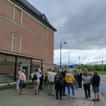 Mieszkańcy odkrywali przemysłową historię miasta podczas wyjątkowego spaceru