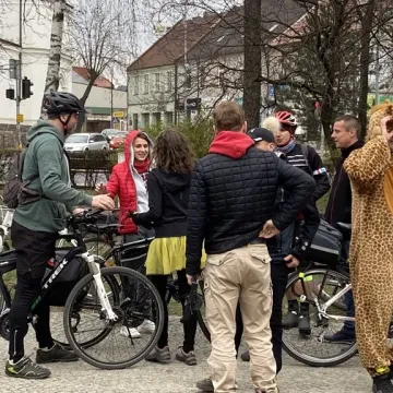 Rowerzyści z Radomska pożegnali zimę