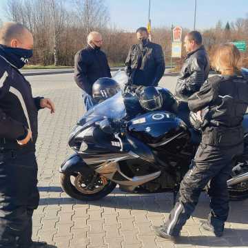 Motocykliści ze stowarzyszenia Czarny Radomsko pojechali na Jasną Górę