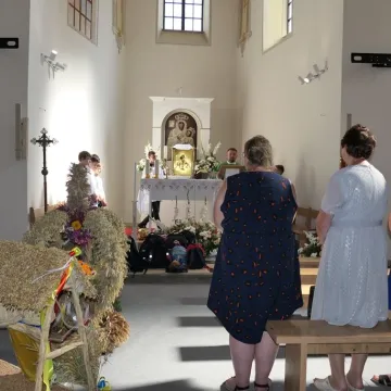 W Strzałkowie dziękowano za tegoroczne plony