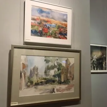 Wernisaż wystawy malarstwa „Akwarela Water Colour” w Muzeum