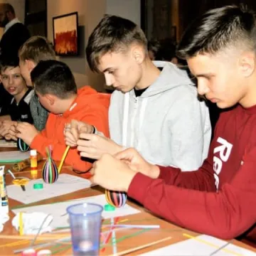 Młodzież  z Ukrainy odwiedziła muzeum 