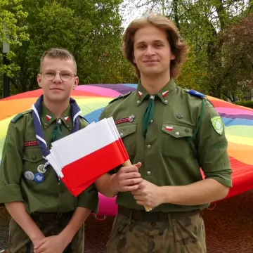 Harcerze z Radomska zorganizowali Dzień Flagi RP