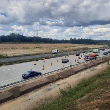 Kierowcy ruszyli fragmentem autostrady A1