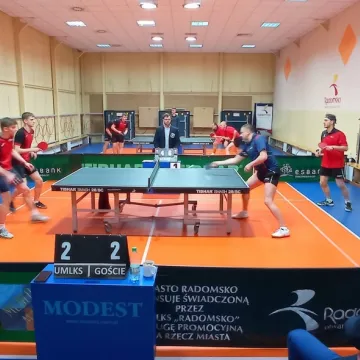 Dwie ligowe porażki tenisistów UMLKS Radomsko