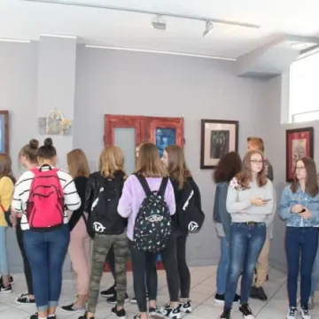 Spotkanie z Jerzym Przybyłem na finisażu wystawy „Rok Słowiański”