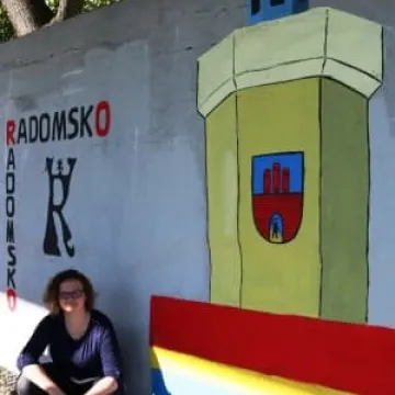 Mural grafików Ekonomika na 100-lecie niepodległości