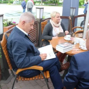 Marek Belka w Radomsku przypomina o wyborach 26 maja