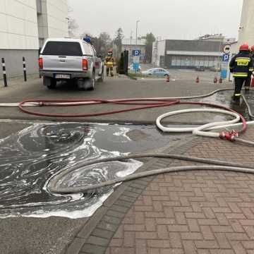 Pożar Powiatowego Urzędu Pracy w Radomsku. Było duże zagrożenie dla pracowników