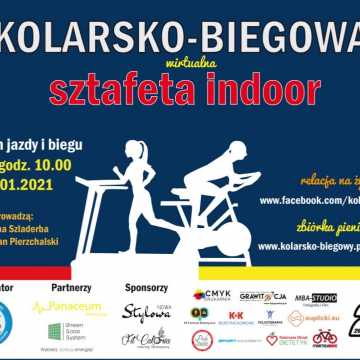 Kolarsko-Biegowa Sztafeta Indoor w Radomsko dla WOŚP