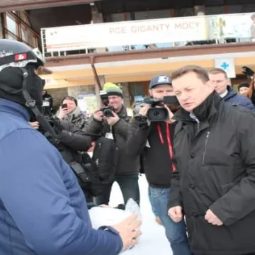 Minister Błaszczak o zimowym bezpieczeństwie