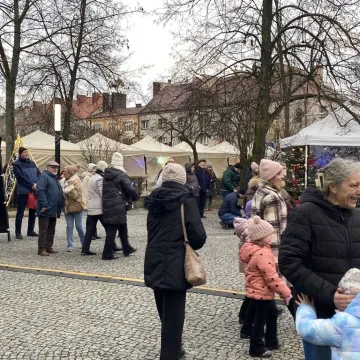 Plac 3 Maja w Radomsku zamienił się w świąteczne miasteczko