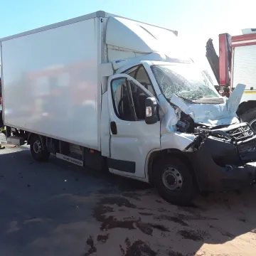 [AKTUALIZACJA] Wypadek na A1 w Radomsku. Droga jest zablokowana