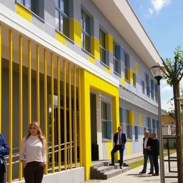 Nowoczesne-pasywne przedszkole w Gomunicach uroczyście otwarte