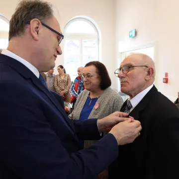 Złoci małżonkowie uhonorowani medalami