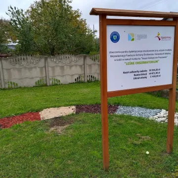 W PSP 8 w Radomsku utworzono „Leśne Obserwatorium”