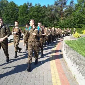 Wojskowi z Drzewniaka na zajęciach w terenie