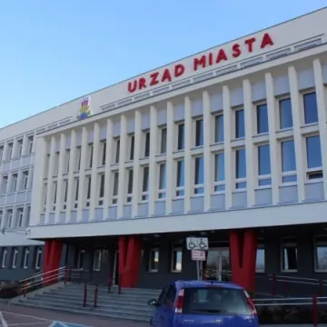 Urząd Miasta Radomska w nowej krasie