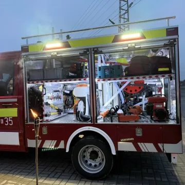 Ratowniczo-gaśniczy Volkswagen Crafter dla jednostki OSP Silnica