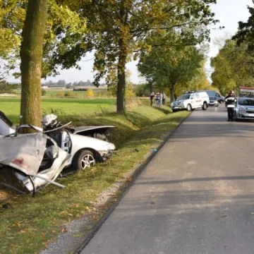 Śmiertelny wypadek na drodze w Wiewiórowie 