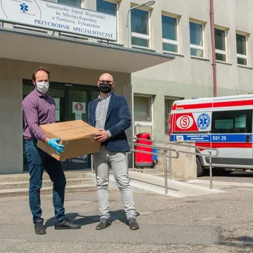 Maseczki dla medyków