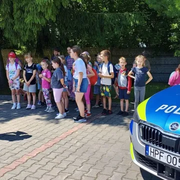 Bezpieczne wakacje z policją w Radomsku