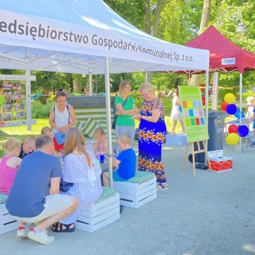 Ekologiczny piknik PGK w Parku Świętojańskim w Radomsku