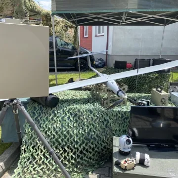 Symulacja wypadku i zarządzanie kryzysowe. Trening 9. Łódzkiej Brygady OT w Radomsku