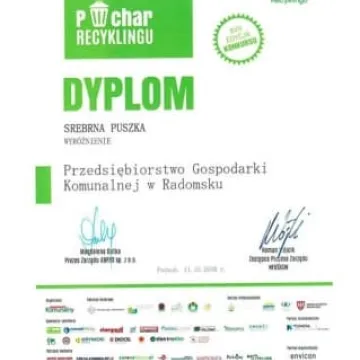 Puchar Recyklingu dla PGK 
