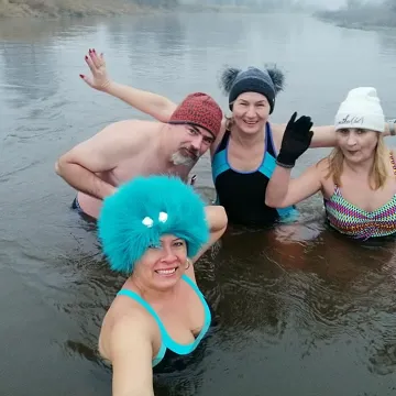 Sylwestrowo-noworoczne morsowanie