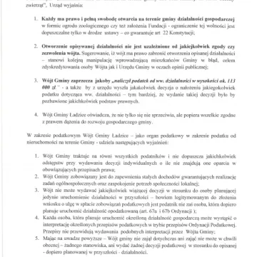 Spór wójta gminy Ładzice i prywatnego przedsiębiorcy z Radomska. Zobacz oświadczenie Krzysztofa Ciupińskiego w tej sprawie