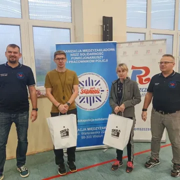 Służby mundurowe rywalizowały w hali sportowej