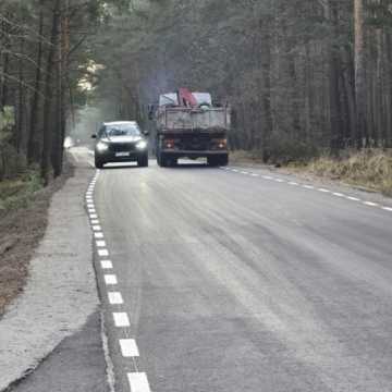 Kolejny odcinek drogi w gminie Kamieńsk – połączenie DK91 z mostem nad A1