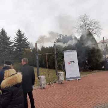 Pokaz ekologicznego palenia w piecu na Bartodziejach