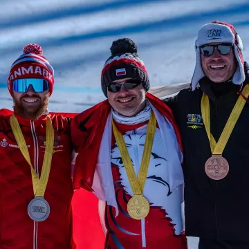 Sebastian Starostka Mistrzem Świata Invictus Games w zjeździe na nartach
