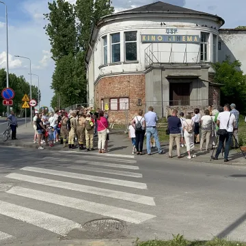 Radomszczanie spacerowali śladami Straży Pożarnej